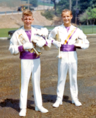 Bruce Craddock and Peter Carell (about 1965)
Keywords: 1965