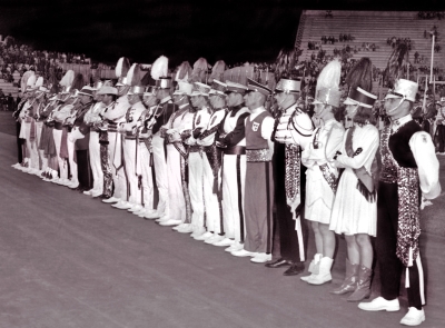Drum Majors on Retreat (Nationals, Montreal, 1966)
Photo by Don Daber
Keywords: 1966