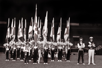 LaSalle Cadets on retreat (1971)
Photo by Eric McConachie
Keywords: 1971
