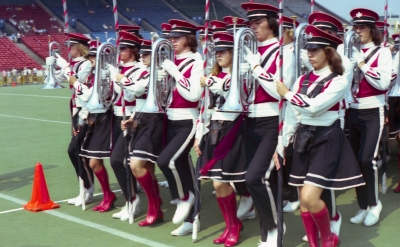 LaSalle Cadets (Nationals prelims, CNE Stadium, Toronto, 1973)
Photo by Eric McConachie
Keywords: 1973