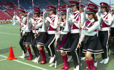 LaSalle Cadets (Nationals prelims, CNE Stadium, Toronto, 1973)
Photo by Eric McConachie
Keywords: 1973