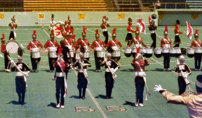Boston Crusaders (DCI, Hamilton, Ontario, 1979)
Photo by Eric McConachie
Keywords: 1979