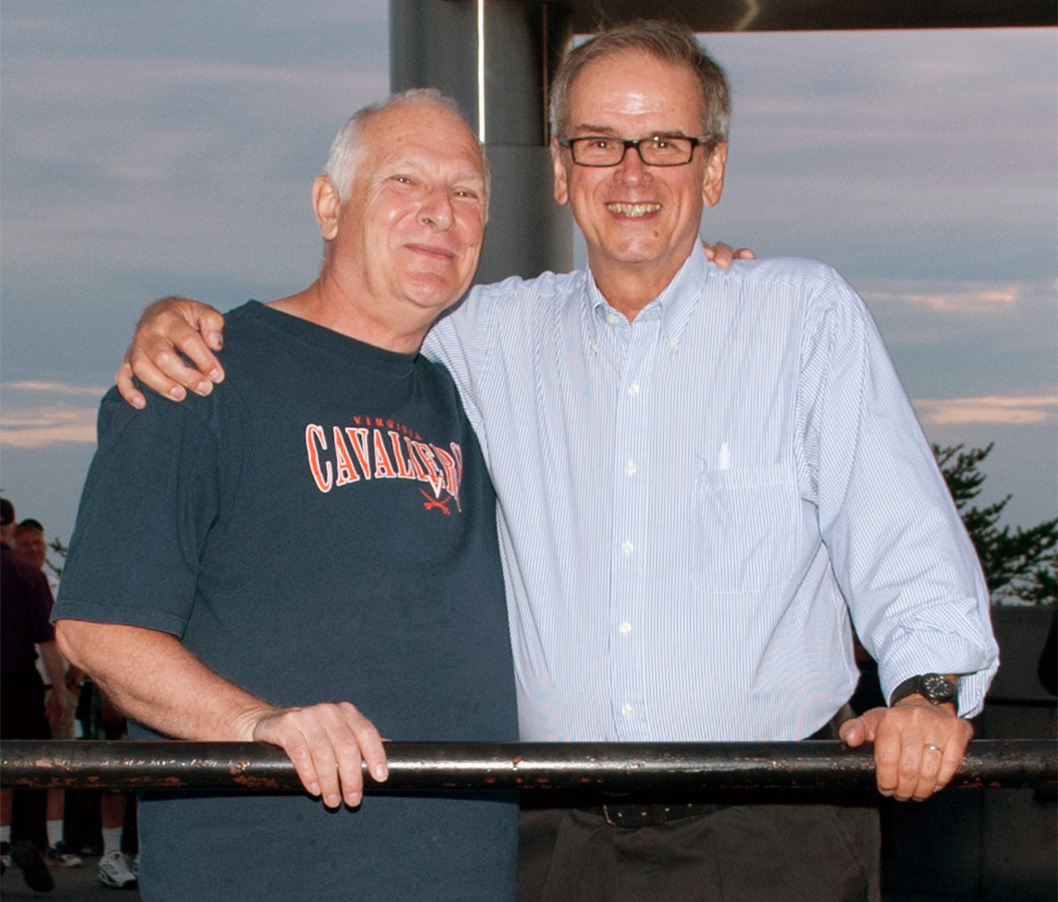 photo of Bob Carell and David Johns (2011)