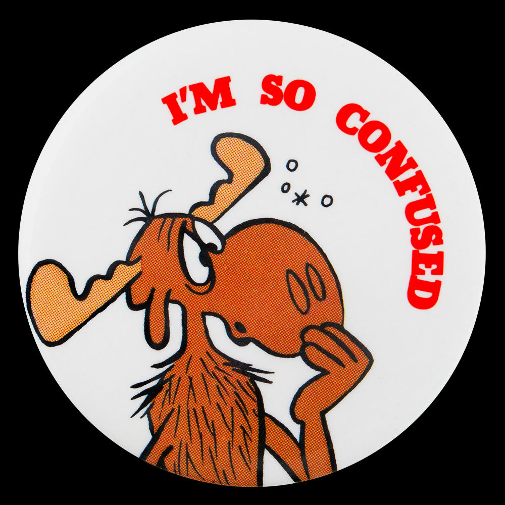 A confused Bullwinkle
