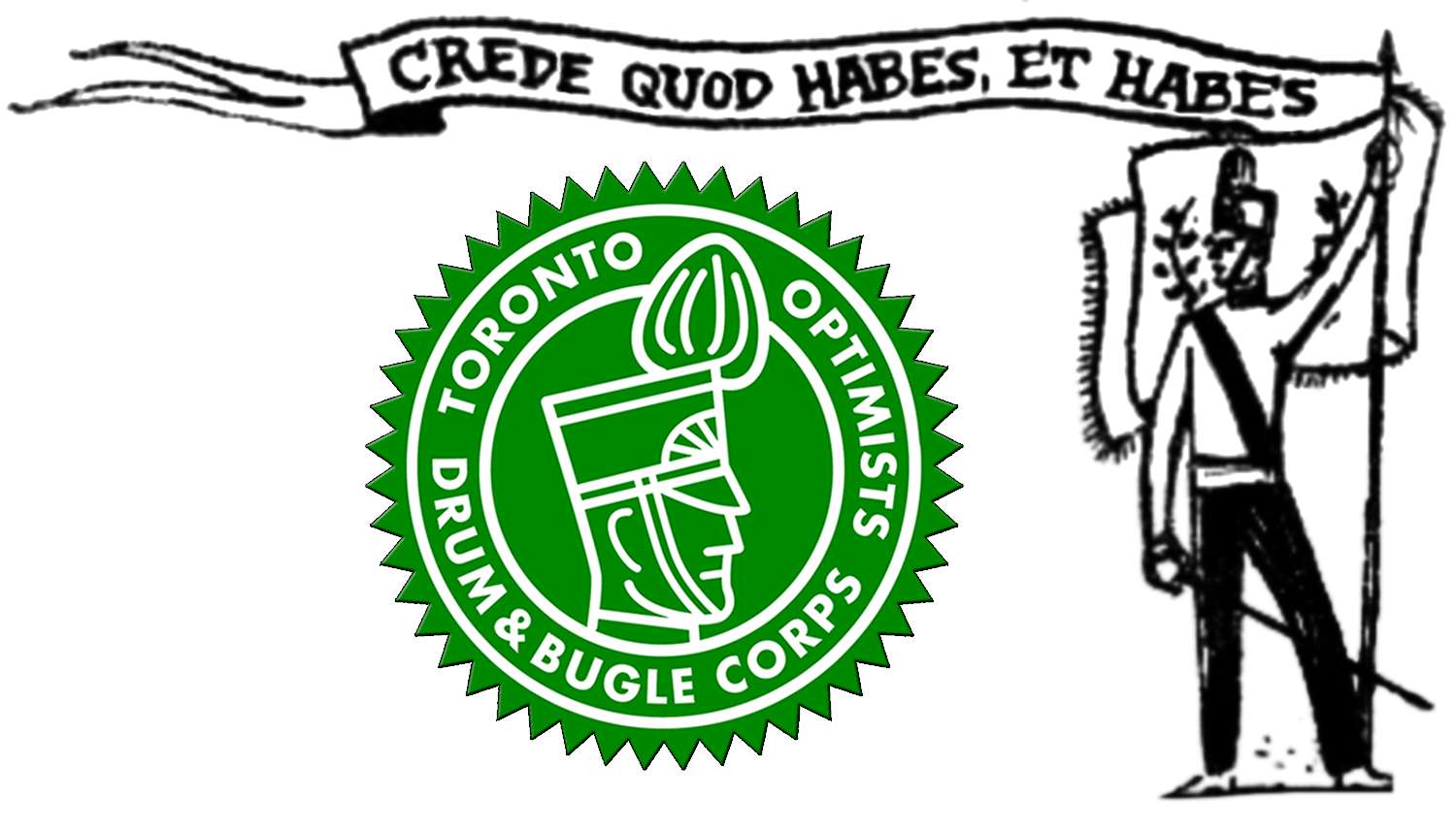 Toronto Optimists corps Crest and Motto